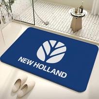 New Holland logotipas Grindų kilimėlis Neslystantis skalbyklos kilimėlis Skalbyklos dekoras Balkonas Vaiko svetainė Namų kilimai 40cm x 60cm