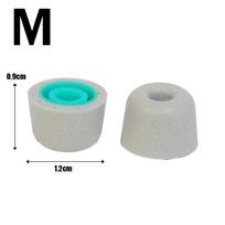 Sony WF-1000XM5 atminties putų ausinių antgaliai su apsauginiu tinkleliu, neslystantys pakaitiniai antgaliai, puikiai slopinantys triukšmą 1Pair gray