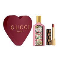 Gucci Flora Gorgeous Gardenia Eau De Parfum With Lipstick Set Perfume 50ml+Lipstick #217