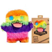 Fuggler Lab Series Minkštas pliušinis lėlė Juokingas baisus mielas dantų monstras Žaislai 22cm Spalvoti animacinių filmų personažai Vaikų gimtadienio mados dovanos about 22cm