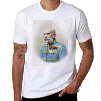 Franz Joseph I Of Austria 1905 Tshirt Basic Plain Tee For Spring And Summer M gray