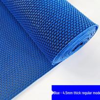 Vandens nepraleidžianti neslystanti plastikinė kilimėlis virtuvei, baseinui, vonios kambariui ir koridoriui 60x30 cm blue