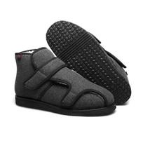 Platus Vilnos Batai Stori Patinę Deformuota Hallux Valgus Pėda Plati Senjorams Diabetikams Batai Dideli 43 tamsiai pilka spalva