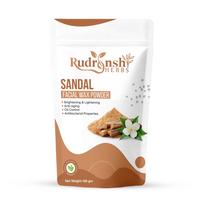 RUDRANSH HERBS Sandal Facial Wax Powder for Hair Removal | Full Body Quick & Painless Herbal Waxing Powder for Women | No Skin Rashes, All Skin Tay white