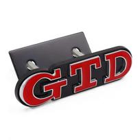 BRZ1 VOLKSWAGEN VW GTI 3D metalinė priekinė grotelė GTD logotipo ženklelis galinės bagažinės lipdukai Volkswagen VW Golf 2 4 5 6 7 R MK2 MK3 im2
