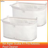 Itin smulkus filtro krepšelis Aiper Scuba X1 Pro robotiniam baseino siurbliui, sienų ir vandens linijos valymui, dviguba filtravimo sistema