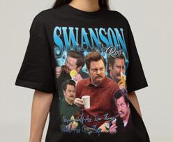 Unisex Ron Swanson Shirt - Parks and Rec Tshirt,Nick Offerman Shirt,Comedy Tee 110 brown