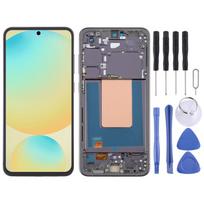 For Samsung Galaxy S24 FE SM-S721B OLED LCD Screen Digitizer Full Assembly with Frame juoda
