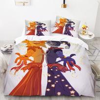 Game FNAF Bedding Sets Exquisite Bed Supplies Set Sundrop Moondrop Duvet Cover Bed Comforter Set Bedding Set Birthday Gift 135x200cm