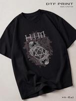 Black T-shirt Him (Him) Back in M black