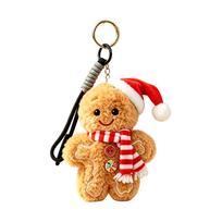 Christmas Plush Hanging Ornament Stuffed Doll for Christmas Tree Holiday Home Decor One Size