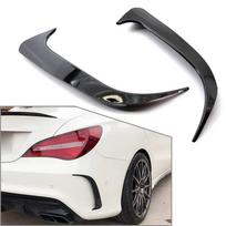 Galinio buferio spoilerio šoninės apdailos angų dangtelio apdailos rinkiniai Mercedes Benz CLA klasės W117 C117 CLA200 220 250 260 45 AMG 2013- Carbon