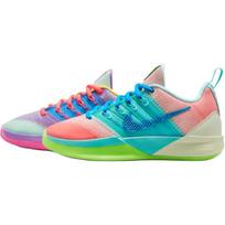 Nike Sabrina 3 neslystantys žemi vaikiški krepšinio bateliai Mėlyni Rožiniai Violetiniai Vaikams IR3208-300 37.5 blue