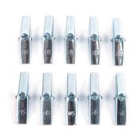 2-10 vnt. metalinis spyruoklinis inkaras M4-M10 gipso kartono sienos ertmės tvirtinimo varžtas M5 10pcs