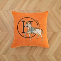 Dvipusėchenilinė prabangi dekoratyvinė pagalvės užvalkalas sofai 45x45 cm Pillowcase