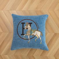 Dvipusėchenilinė prabangi dekoratyvinė pagalvės užvalkalas sofai 45x45 cm Pillowcase gray