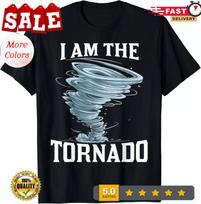 I_m The Tornado Storm Twister Meteorologist Mens Funny Unisex T-Shirt XXL gray