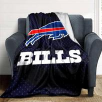 Buffalo Bills spausdinta flanelinė antklodė Aukštos kokybės šilta patogi danga visais sezonais Puikiai tinka dovanoms Namų dekoravimui 80cm x 120cm