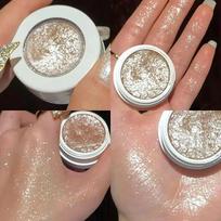 Kosminis kosminis kaubojiškas akių šešėlių paryškinimo rinkinys Blizgantys vienspalviai akių šešėliai Pallete Shimmer Satin Makeup Pallete Eye Shadow Hightlight rinkinys
