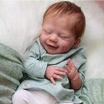NPK 18in Reborn Baby Dolls Vinilo silikono Lifelike Babies lėlių žaislai vaikams mergaitėms gimtadienio dovana Boy