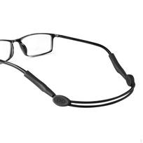 Akinių dirželis su reguliuojamu dirželiu, nešiojamas akinių dirželis bėgimui, žygiams, slidinėjimui patalpose adults 35cm gray
