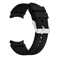 „Samsung Galaxy Watch 4“ klasikinis dirželis, 46 mm 42 mm 6 43 mm 47 mm 5 pro 45 mm silikoninė apyrankė „Samsung Galaxy Watch 4“ 44 mm 40 mm apyrankė Galaxy 5 44mm 40mm juoda