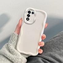 Minkštas silikoninis dėklas, skirtas Samsung Galaxy A55 A35 A15 A05S A54 A34 A24 A14 A04S A53 A33 A23 A13 A52 A71 A51 A50 A30 dėklas TPU telefono galinis dangtelis Samsung Galaxy M10S balta