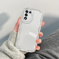 Minkštas silikoninis dėklas, skirtas Samsung Galaxy A55 A35 A15 A05S A54 A34 A24 A14 A04S A53 A33 A23 A13 A52 A71 A51 A50 A30 dėklas TPU telefono galinis dangtelis Samsung Galaxy A03S (164mm) gryna