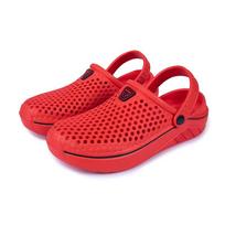Unisex Vasaros Sodo Klumpės Sandalai Lengvi Kvėpuojantys Paplūdimio Lauko Šlepetės Vyrams 36-45 41 raudona