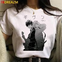 Duota Yaoi Bl Duota Duota Yaoi marškinėliai Unisex marškinėliai moterys tumblr pora harajuku grafiniai marškinėliai moteriški drabužiai baltas marškinėlis S gray