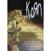 Korn Rokas Grupės Muzikos Albumo Viršelis Drobės Plakatas Spaudinys Sienų Menas Paveikslas Svetainei Miegamajam Barui Kavinėi Namų Dekoro Akcentas 21cm×30cm NoFrame