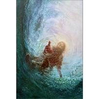 Krikščioniškas Dievas Jėzus Ganytojas Kristus Tikėjimas Tikėjimas Drobės Tapyba Samarietė Plakatai Spaudiniai Sienos Menas Paveikslas Dekoras 70cm×120cm NoFrame