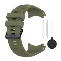 26MM Silikoninis laikrodžio dirželis Garmin Instinct 2X Solar-Tactical Edition išmaniajam laikrodžiui, apyrankė, laikrodžio apyrankė, pakaitinis dirželis, apyrankė Instinct 2X solar gray