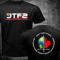 Canada Elite Special Operations Force JTF2 Joint Task Force 2 Logo T shirt men cotton t-shirts euro size 4XL 5XL M black