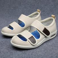 Laisvalaikio sandalai Ortopedija Plačios pėdos Patinę Batai Nykštys Eversion Reguliuojantys Minkšti Patogūs diabetiniai Batai Mamai Tėčiui Batai 40 smėlis