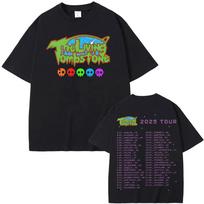 gyvas antkapis T marškinėlis Gatvės Hip-hop'o Raperio Trumpomis Rankovėmis Apvalia Kaklo Marškinėliai Viršus Vasaros 100% Medvilnė T-shirt Sudaderas Patogūs Marškinėliai S juoda