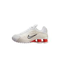 Nike Shox R4 GS Phantom Picante Red Vaikams Sportbačiai Kreminės Baltos CW2626-102 35.5 white