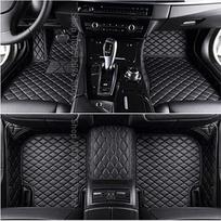 Automobilio grindų kilimėliai BMW X6 E71 F16 G06 2008-2025 Individualūs automobilių salono aksesuarai Apsauginiai nuo purvo Patvarūs odiniai kilimėliai F16 Size3 2015-2019