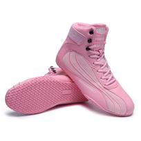 Vyriški imtynių batai Prabangūs skrydžio sportbačiai Lengva bokso avalynė 38 pink