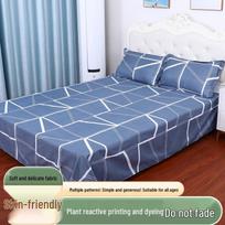 Šlifuotos medvilnės pledo užvalkalas dvigulei lovai, vieno dydžio paklodė, bendrabučio patalynė, 1,0 m, moteriškas pledo užvalkalas Pillowcase 1pc 40*60cm
