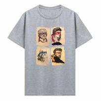 Mokslinės Vėžliukai Marškinėliai Vyrams Mutantiniai Ninja Trumpomis Rankovėmis Humoro Marškinėliai Apvalia Kaklo Dalimi Juokingi Viršutiniai Drabužiai Su Spaudiniu Grafinis Marškinėlis Cosplay Marškinėliai XL beige