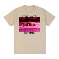 Frank Zappa Hot Rats Waka Jawaka Vintažiniai marškinėliai Medvilniniai vyriški marškinėliai Nauji MARŠKINĖLIAI MARŠKINĖLIAI Moteriški viršutiniai drabužiai 2XL pink