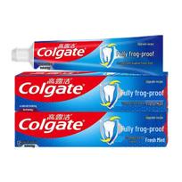 Colgate Total Anti-Cavity Fresh Mint Toothpaste (2 x 140g) red