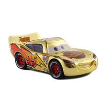 Automobiliai Disney Pixar Automobiliai 2 3 Žaibas Makvynas Auksinis Modelinis Automobilis 1:55 metaliniai transporto priemonių žaislai vaikams, gimtadienio dovanos beige