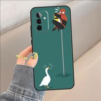 Animacinis mielas žąsiuko dėklas, skirtas Samsung Galaxy A54 A14 A36 A16 A33 A56 A26 A15 A55 A53 A35 A22 A32 A52 A34 A05 A06 For Samsung A22 5G gray