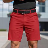 Sportiniai šortai vyrams Laisvalaikio aktyvūs drabužiai Elastingas juosmuo Tamprių Performance Treniruotėms Bėgimo šortai Su užtrauktukais kišenėmis XL red