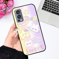 Case For OnePlus Nord 2 5G Coque DN2101 TPU Soft Silicone Phone Funda For One plus Nord2 5G Back Cover Cute Astronaut Bumper For OnePlus Nord2 5G black