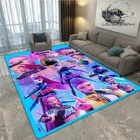 KPop Demon Hunters spausdintas kilimas Neslystantis kilimas lauko kilimai zoninis kilimas Namų miegamojo dekoras kilimas miegamajam gimtadienio dovana 40x60cm