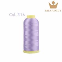 Rhapsody 5000M 40WT 120D2 Polyester Embroidery Thread 200Color For Brother Singer Janome Babylock Embroidery Machine Home Sewing