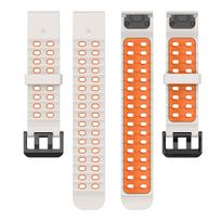QuickFit 22/26mm Silicone Strap For Garmin Fenix 8 Epix Pro Gen2 Pro 47mm 51mm/Fenix 7X 6X 5X Plus Enduro 3 Bracelet Watchbands QuickFit 22mm orange